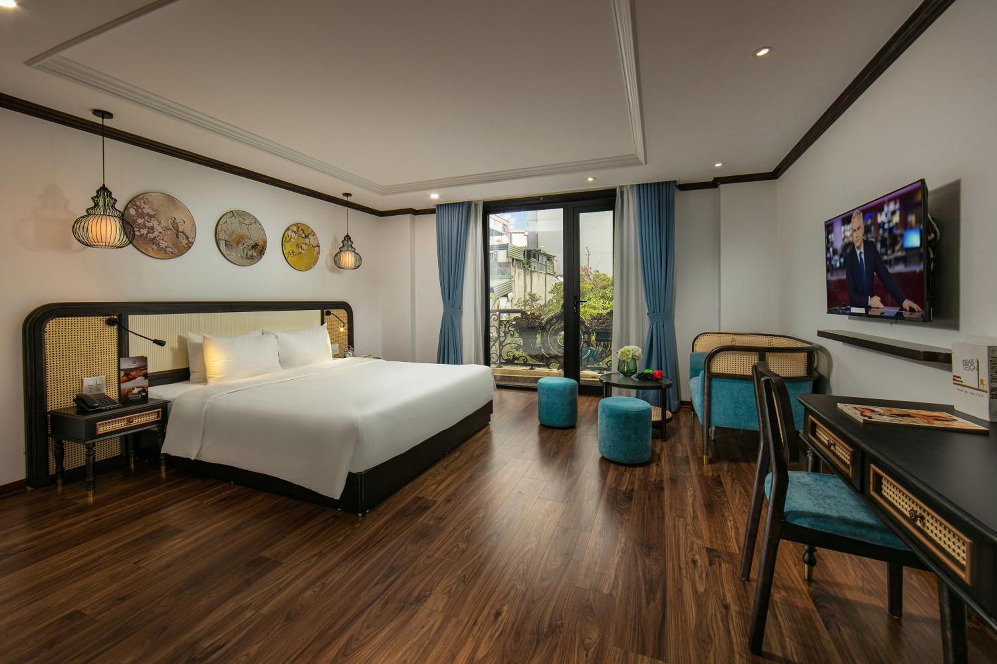 Media Central Hotel & Spa Hanoi Exterior foto