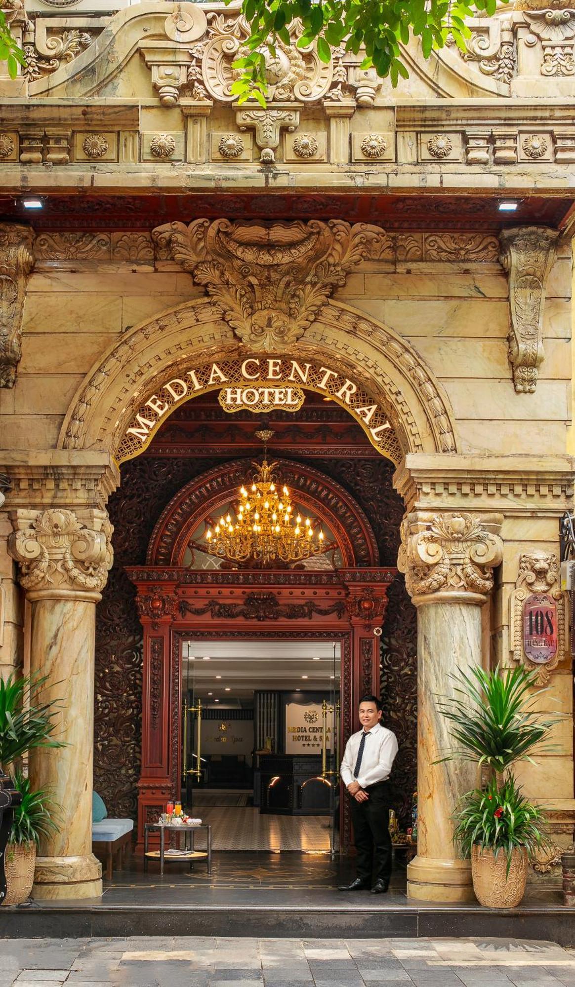 Media Central Hotel & Spa Hanoi Exterior foto